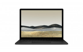 Microsoft Surface Laptop 3 Notebook 34.3 cm (13.5") 2256 x 1504 pixels Touchscreen 10th gen Intel® Core™ i5 8 GB LPDDR4x-SDRAM 256 GB SSD Wi-Fi 6 (802.11ax) Windows 10 Pro Black