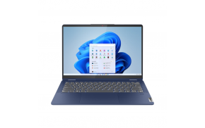 Lenovo IdeaPad Flex 5 14ABR8 AMD Ryzen™ 7 7730U Hybrid (2-in-1) 35.6 cm (14") Touchscreen WUXGA 16 GB LPDDR4x-SDRAM 512 GB SSD Wi-Fi 6 (802.11ax) Windows 11 Home Blue REPACK New Repack/Repacked