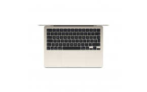 Apple MacBook Air 13-inch : M3 chip with 8-core CPU and 10-core GPU, 16GB, 512GB SSD - Starlight